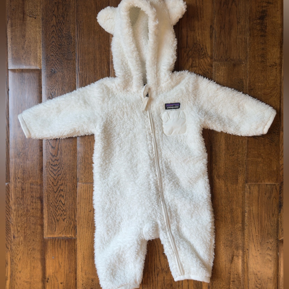 Patagonia Baby Furry Friends Fleece Bunting